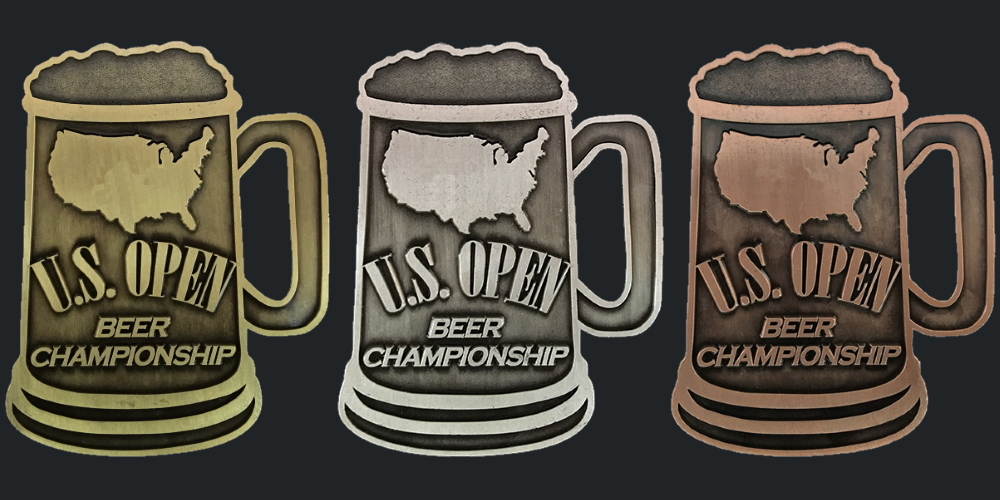 US Open Beer Championship - Gold Silver Bronze